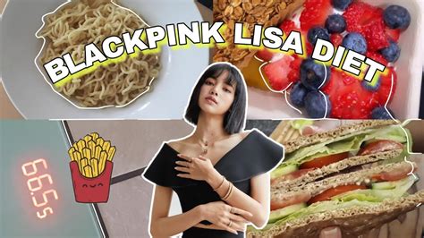 lisa blackpink diet